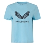 Harlequins Womens Presentation Tee 25/26 Sky Blue - Front 