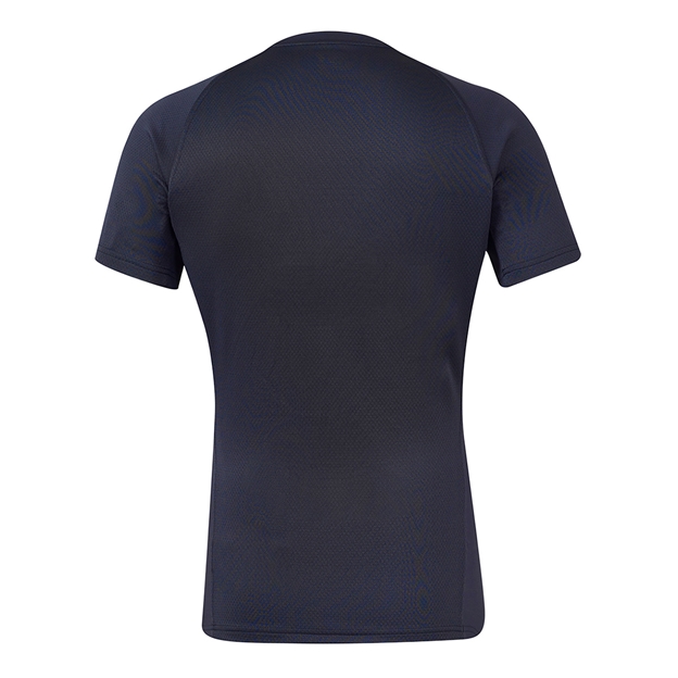 England Mens Limited Edition Calcutta Cup Since 1879 Contact Short Sleeve Training Jersey 25/26 Inkwell/Storm Blue - Back