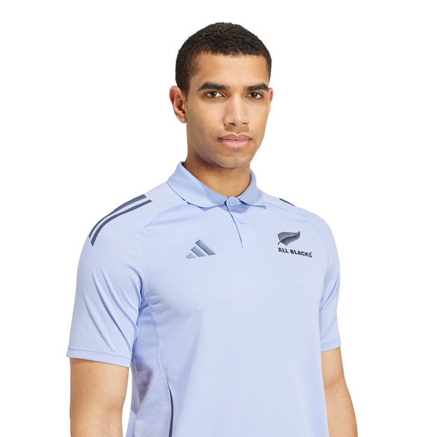 All Blacks Men's Polo-Blue Spark - Model Top