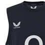England Mens Performance Sleeveless Tee 25/26 Inkwell/Storm Blue - Castore 