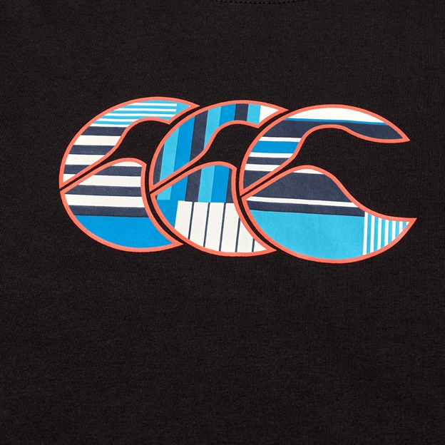 Canterbury kids Uglies T-Shirt Black - Uglies Logo Close-up