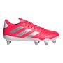 adidas Adults Kakari Soft Ground Rugby Boots - Lucid Red 