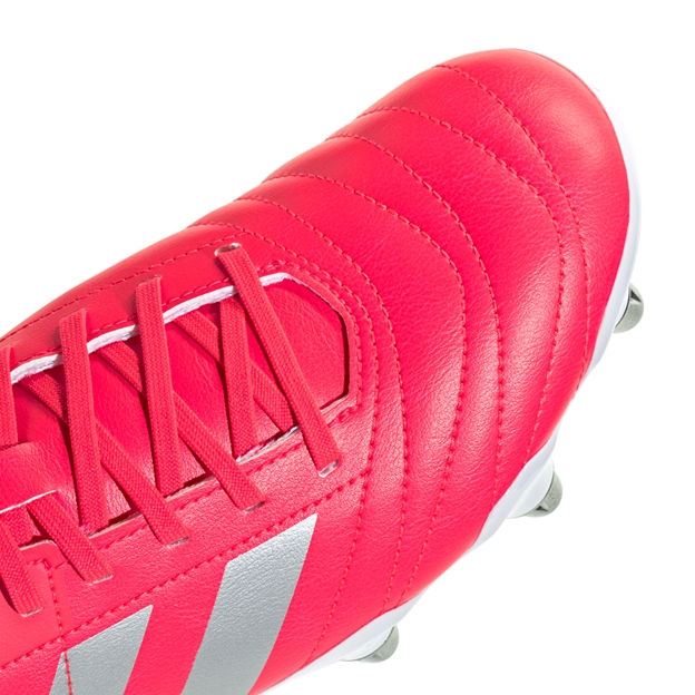 adidas Adults Kakari Soft Ground Rugby Boots - Lucid Red