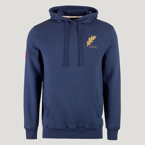 Romania 1964 Pure Cotton Hoodie – Petrol Blue