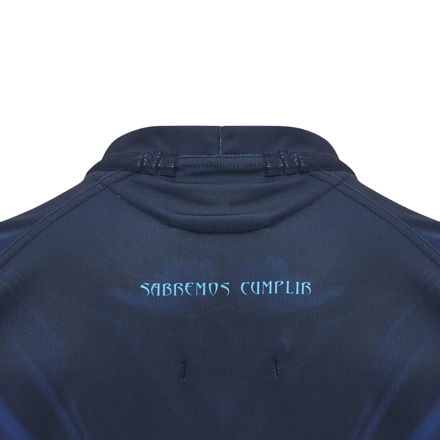 Uruguay Mens Training Rugby Shirt 25/26 Navy - Neck