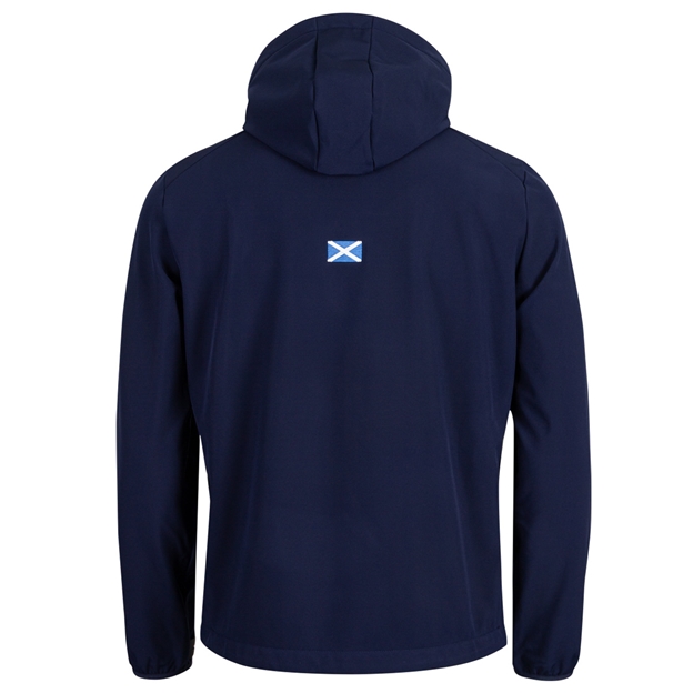Scotland Mens Softshell Jacket 26/27 Navy - Back View