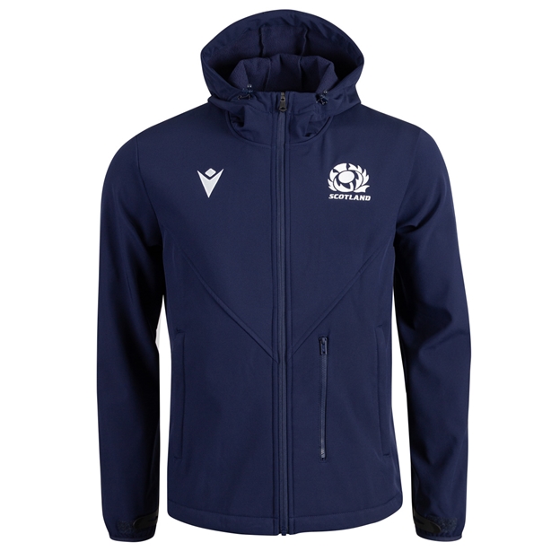 Scotland Mens Softshell Jacket 26/27 Navy - Front View