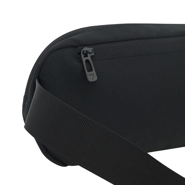 Wales Adults Bum Bag 26/27 Black - Zip Close-up