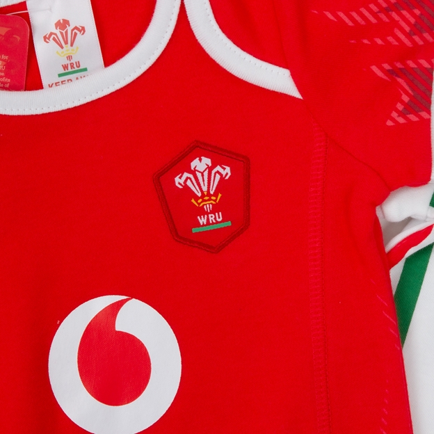 Wales Kit 2 Pack Bodysuits 24/25 - Crest