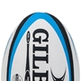Gilbert Omega Match Rugby Ball White - Grip 
