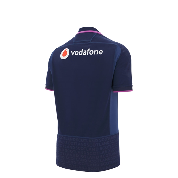 Scotland Junior Home Rugby Shirt 25/26 Navy - Back