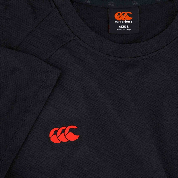 Canterbury Mens Everest Tee Black - CCC Logo