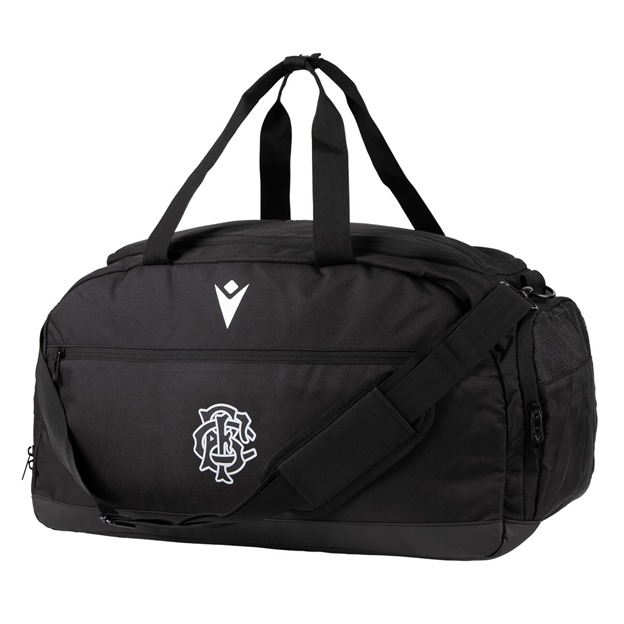 Barbarians Duffle Gym Bag Black - Front View