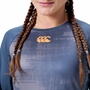 Canterbury Womens Vapodri Superlight Long Sleeved Tee-  Navy CCC Logo 