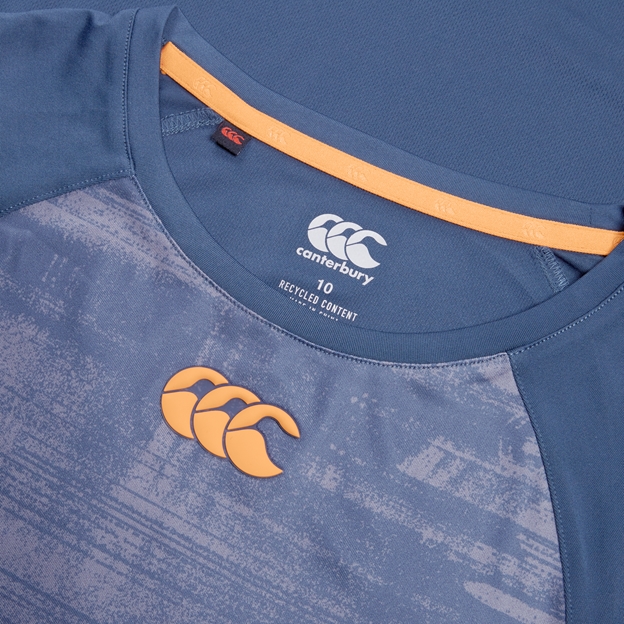 Canterbury Womens Vapodri Superlight Long Sleeved Tee-  Navy Neck