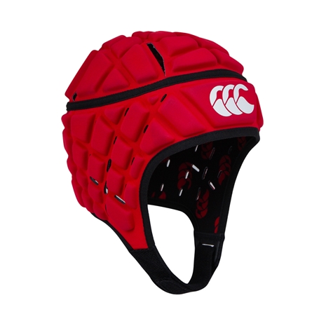 Canterbury Adults Raze Headguard Red - Front
