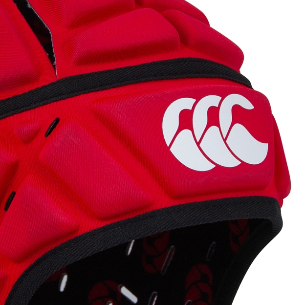 Canterbury Adults Raze Headguard Red - Logo