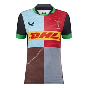 Harlequins Womens Home Rugby Shirt 25/26 - Front