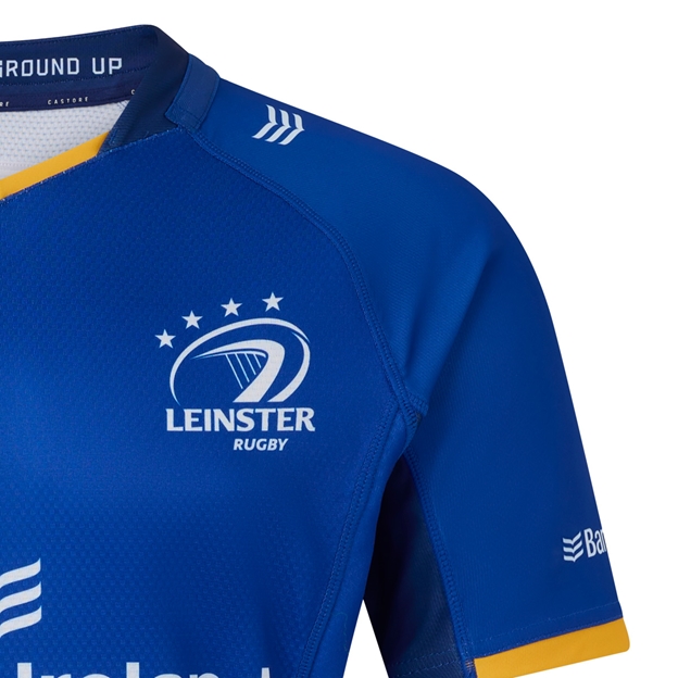 Leinster Mens Home Rugby Shirt 25/26 - Leinster Harp Leinster Mens Home Rugby Shirt 25/26 - Leinster Harp