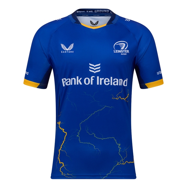 Leinster Mens Home Rugby Shirt 25/26 - Front