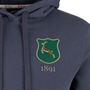 R1823 South Africa 1891 Hoodie Petrol Blue - Crest 