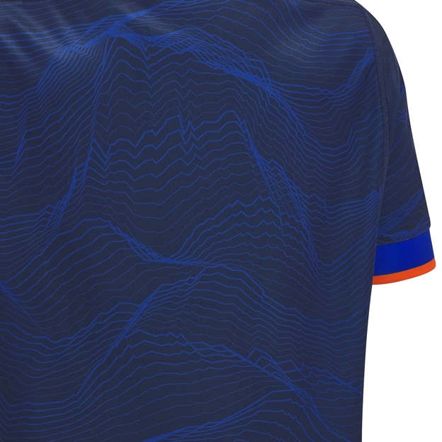 Edinburgh Kids Home Rugby Shirt - Short Sleeve - 24/25 - Pattern