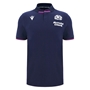 Scotland Mens Home Cotton Rugby Shirt 25/26 Short Sleeve Navy - 100% Cotton Rugby Shirt 