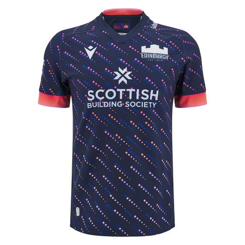 Edinburgh Mens Training Rugby Shirt - Short Sleeve - 24/25 - Front Edinburgh Mens Training Rugby Shirt - Short Sleeve - 24/25 - Front