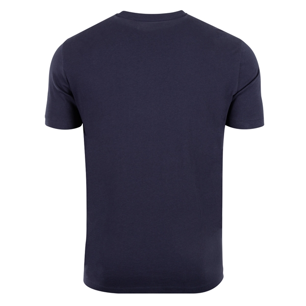 Sale Sharks Adults Travel Cotton T-Shirt 25/26 Navy - Back