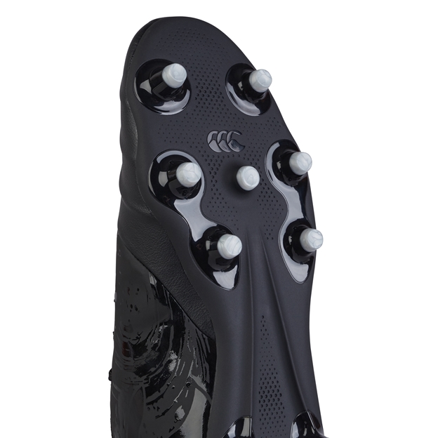 Canterbury Adults Phoenix Genesis Team Firm Ground Rugby Boots - Black