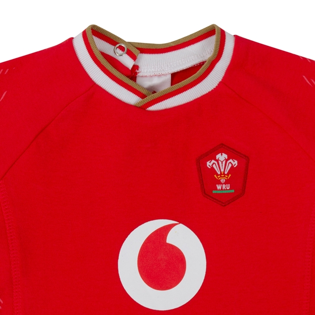 Wales Home Kit Short & T-shirt 2025 - WRU Logo