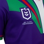New Zealand Warriors Mens Supporter Shirt 25 Purple - NRL Telstra Premiership 