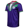 New Zealand Warriors Mens Supporter Shirt 25 Purple - Side 