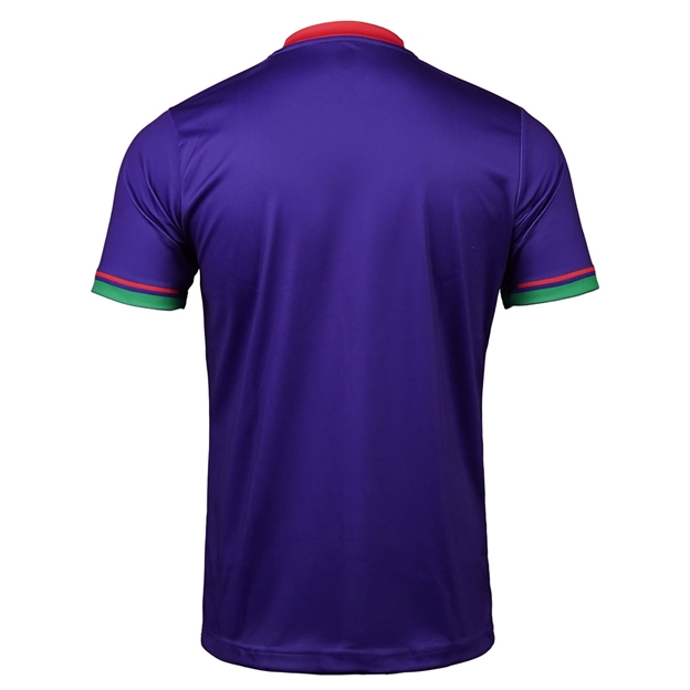 New Zealand Warriors Mens Supporter Shirt 25 Purple - Back