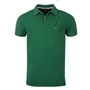 South Africa Mens 1891 Origins Polo Shirt Bottle Green - Front 