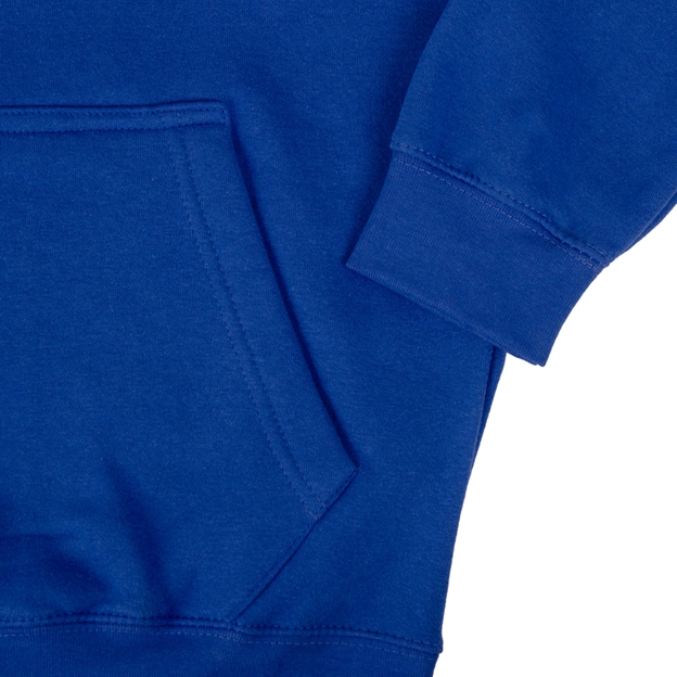 Italy Mens Classic Hoodie Royal - Pocket Close-up