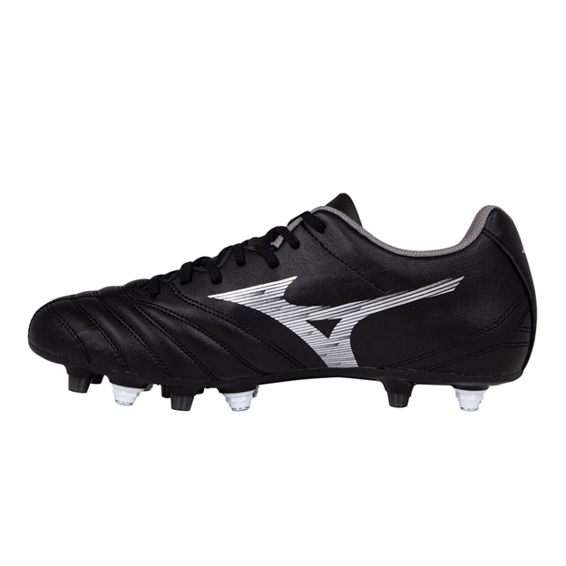 Mizuno Adults Monarcida Neo III Select Mix Rugby Boots - Black/Silver - Instep