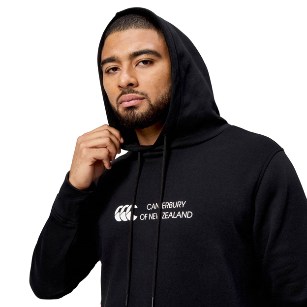 Canterbury Mens Legends Panel Hoodie - Black
