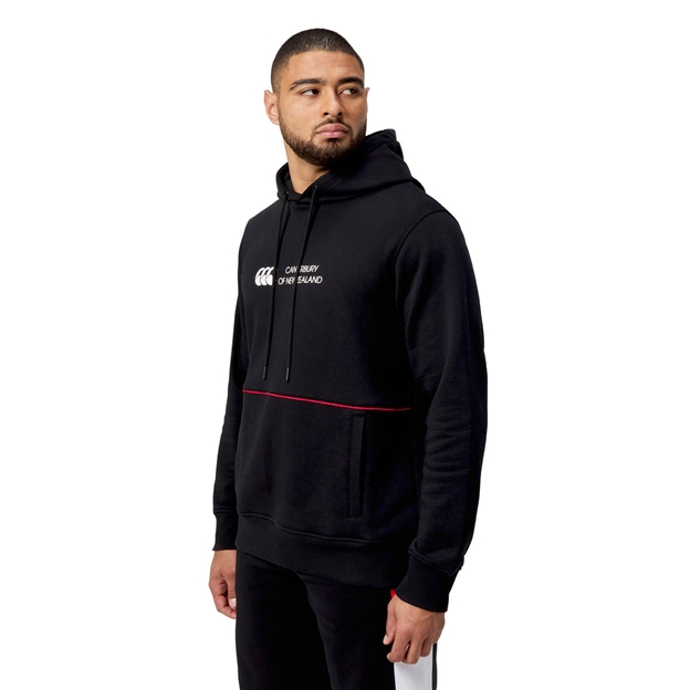 Canterbury Mens Legends Panel Hoodie - Black