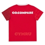 Wales Infants Home Rugby Kit 25/26 Red - Back 