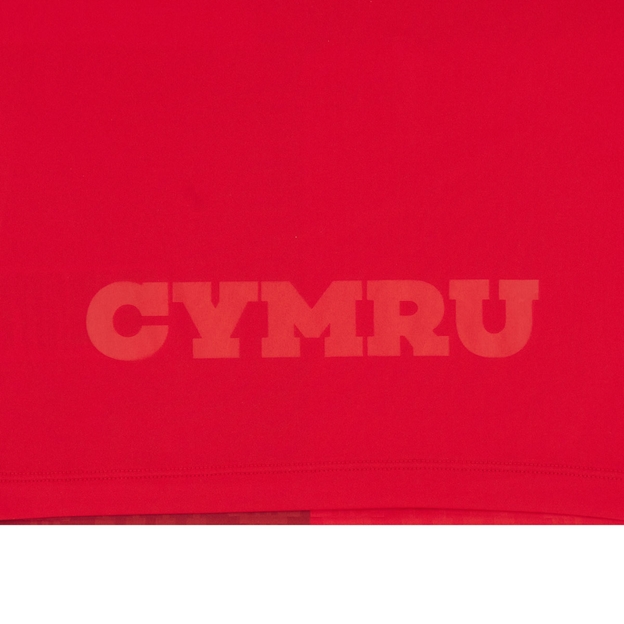 Wales Infants Home Rugby Kit 25/26 Red - Back Close-up