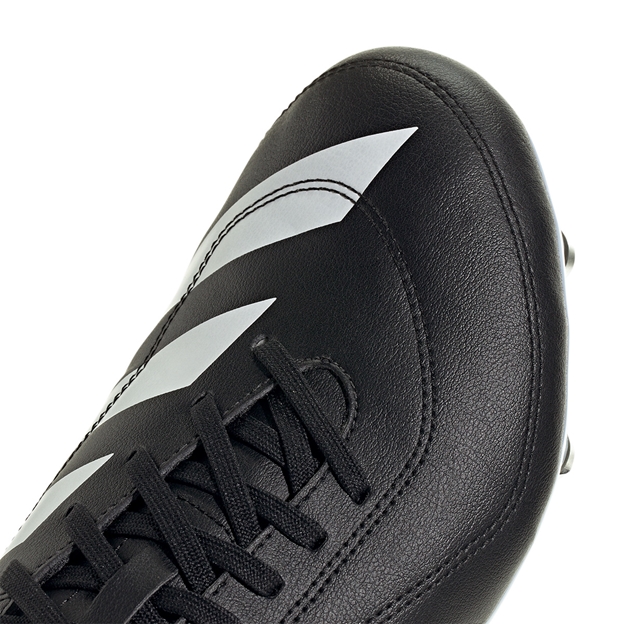 adidas Adults RS15 Soft Ground Rugby Boots Black - Toe