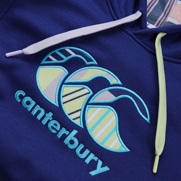 Canterbury Womens Uglies Hoodie Blue Ribbon - Uglies Embroidery