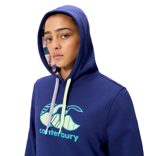Canterbury Womens Uglies Hoodie   - Blue Ribbon