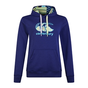 Canterbury Womens Uglies Hoodie Blue Ribbon - Front