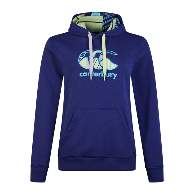 Canterbury Womens Uglies Hoodie Blue Ribbon - Front