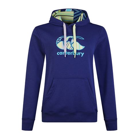 Canterbury Womens Uglies Hoodie Blue Ribbon - Front Canterbury Womens Uglies Hoodie Blue Ribbon - Front