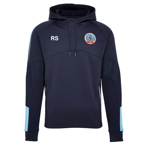 Peebles ASC Pro Hoodie Navy/Sky - Front