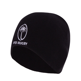 Fiji Beanie 25/26 Black - Front View