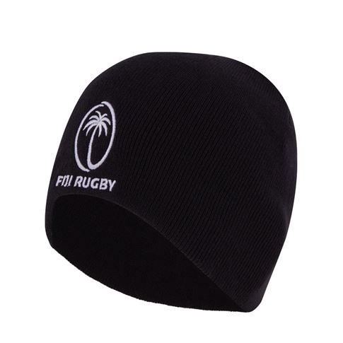 Fiji Beanie 25/26 Black - Front View